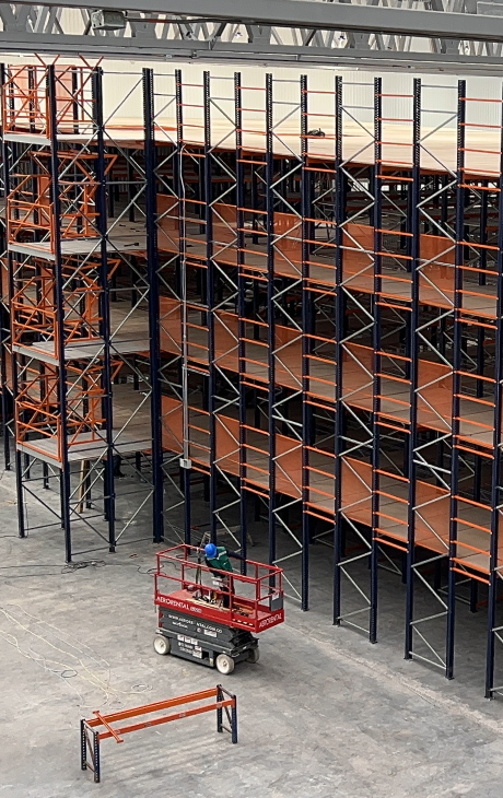 Proyecto exitoso en el sector de racks de almacenamiento, Modultec
