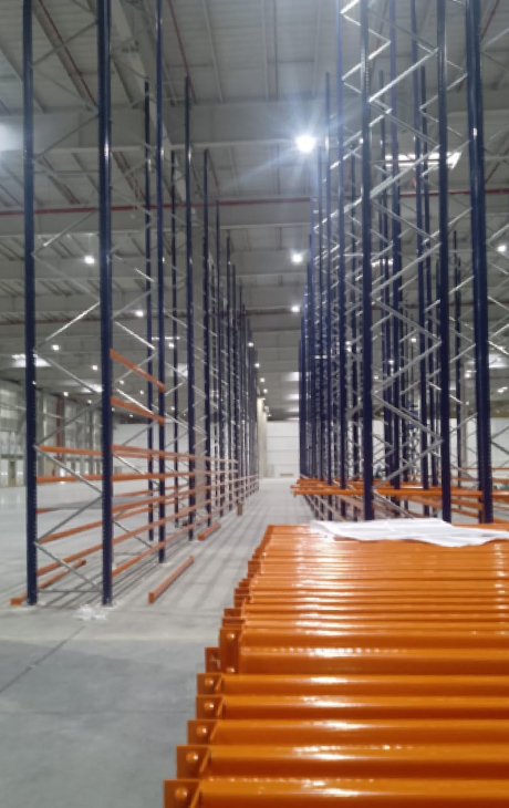 Primera fase de proyecto para multinacional de zapatos, instalación