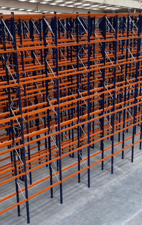 Estantería selectiva para operador logístico, Modultec