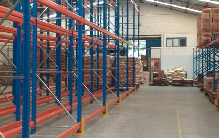 Estantería convencional para empresa de consumo masivo | Proyecto logístico Modultec