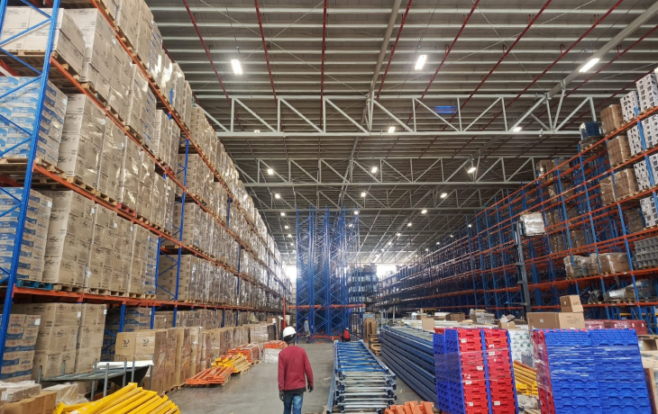 Bodega autoportante para el sector de combustibles | Proyecto logístico Modultec