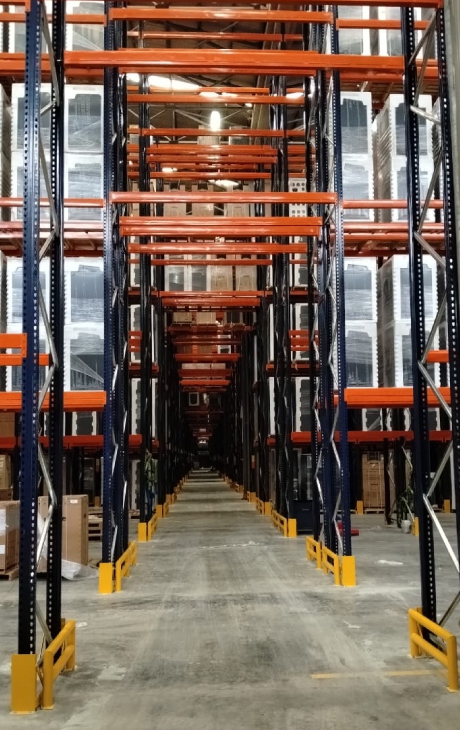 Sistema de almacenamiento con más de 8.000 posiciones | Proyecto Modultec