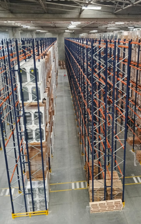 Sistema de almacenamiento con más de 8.000 posiciones | Proyecto Modultec