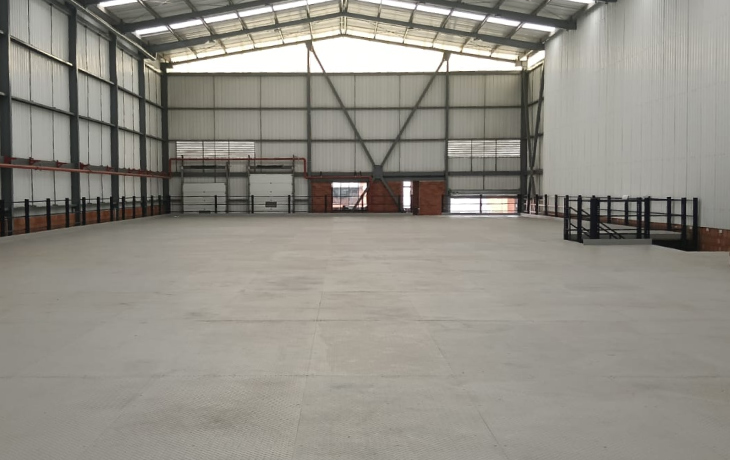 Mezzanine industrial de 1.185 m² para empresa de velas y aromas | Proyecto Modultec