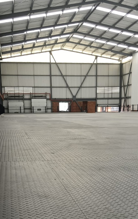 Mezzanine industrial de 1.185 m² para empresa de velas y aromas | Proyecto Modultec
